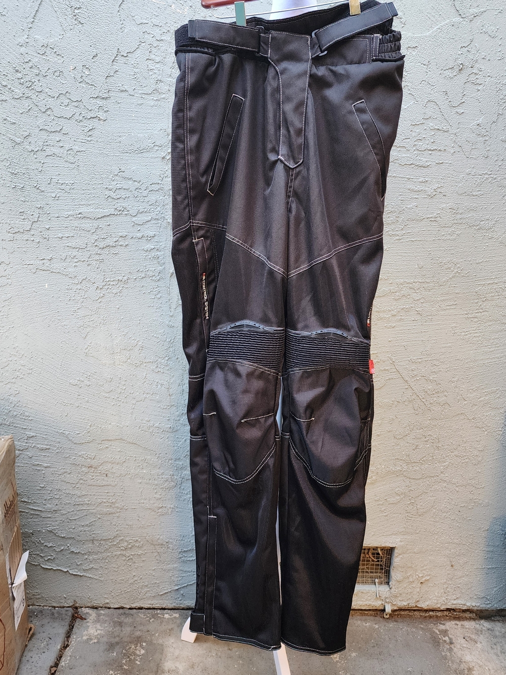 Sedici Black Air Control System Armored Motorcycle Riding Pants Size [34]
